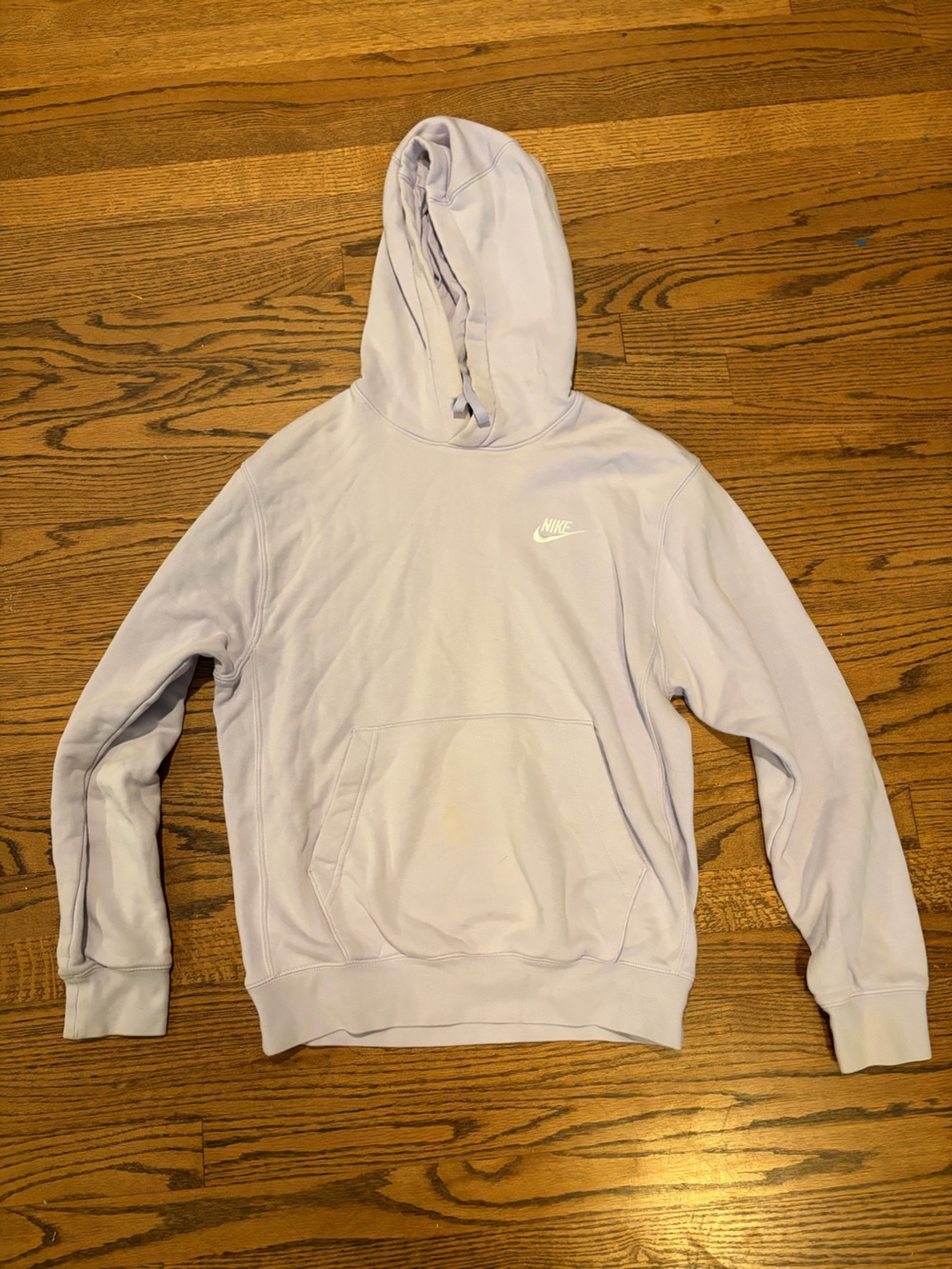 Nike Men’s Lavender Turtleneck Pullover Hoodie